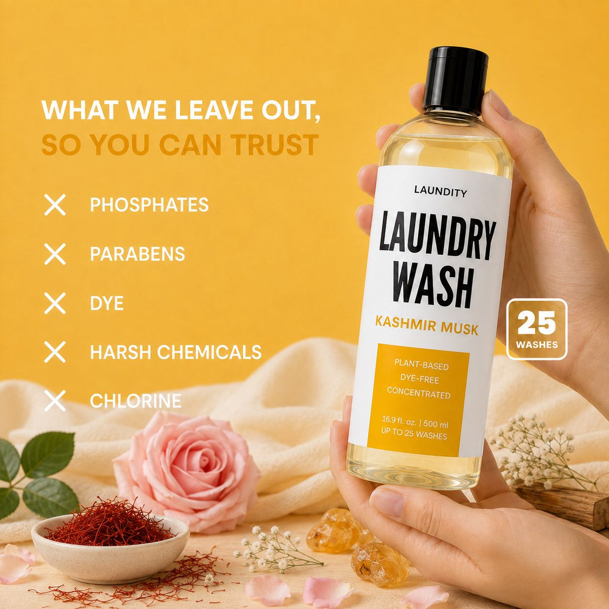 Laundry Wash - Kashmir Musk